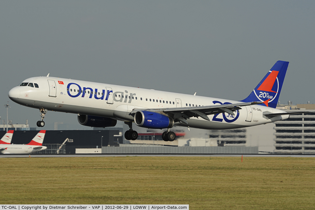 TC-OAL, 1999 Airbus A321-231 C/N 1004, Onur Air Airbus 321