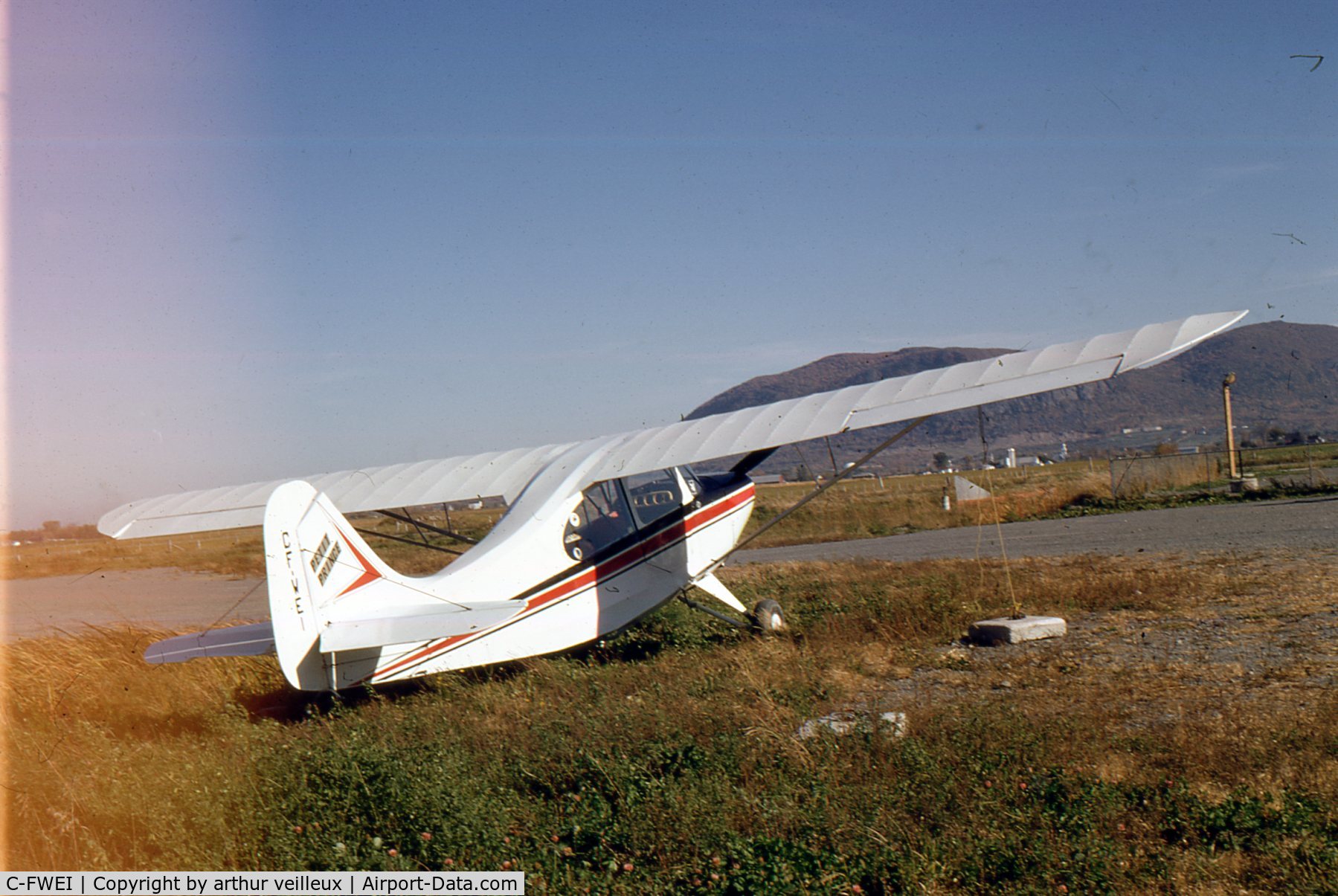 C-FWEI, 1946 Aeronca 7AC Champion C/N 7AC-6133, past owner arthur veilleux