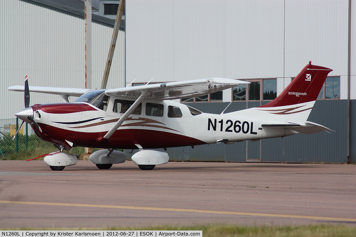 N1260L, 2006 Cessna T206H Turbo Stationair C/N T20608672, Based here in Karlstad.