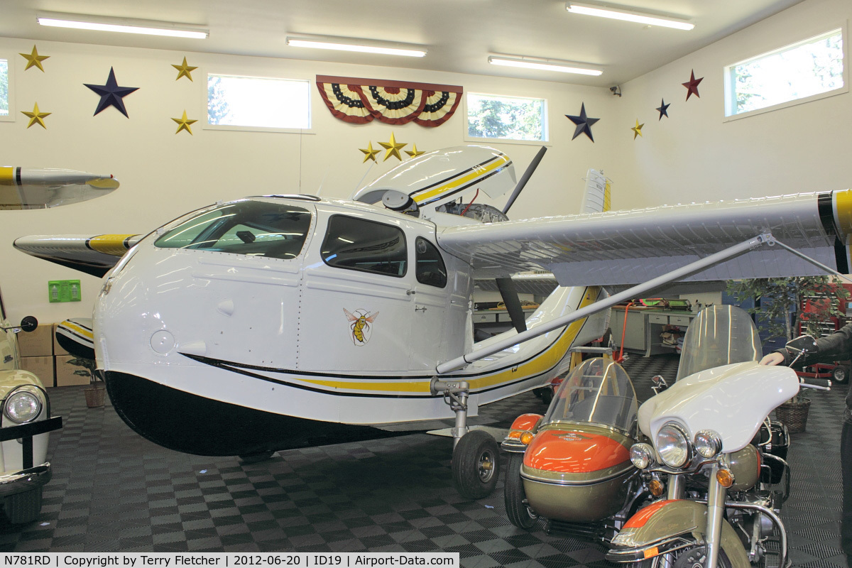 N781RD, 1947 Republic RC-3 Seabee C/N 511, On display at Bird Aviation Museum and Invention Center, near Sagle , Idaho