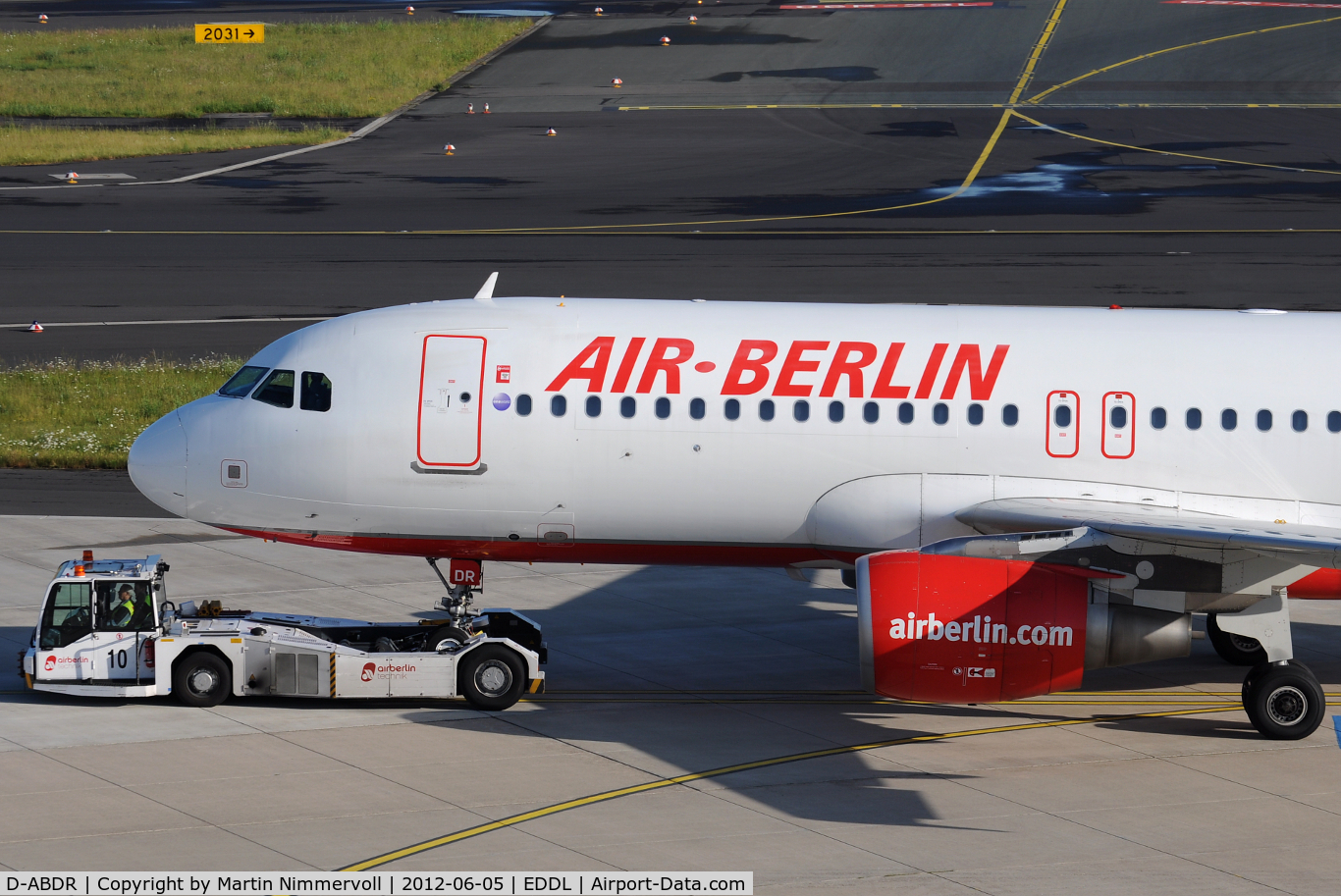 D-ABDR, 2007 Airbus A320-214 C/N 3242, Air Berlin
