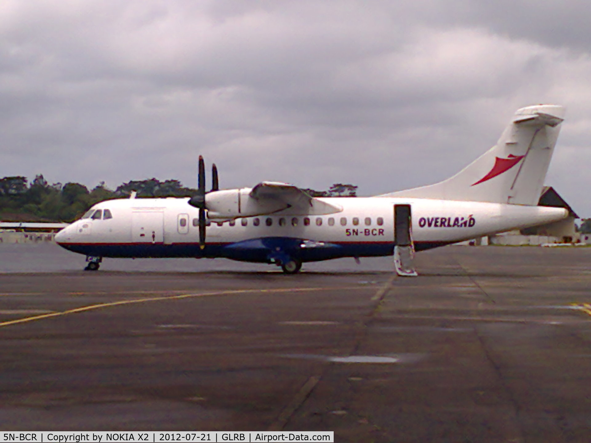 5N-BCR, 1986 ATR 42-300 C/N 031, MONROVIA, LIBERIA