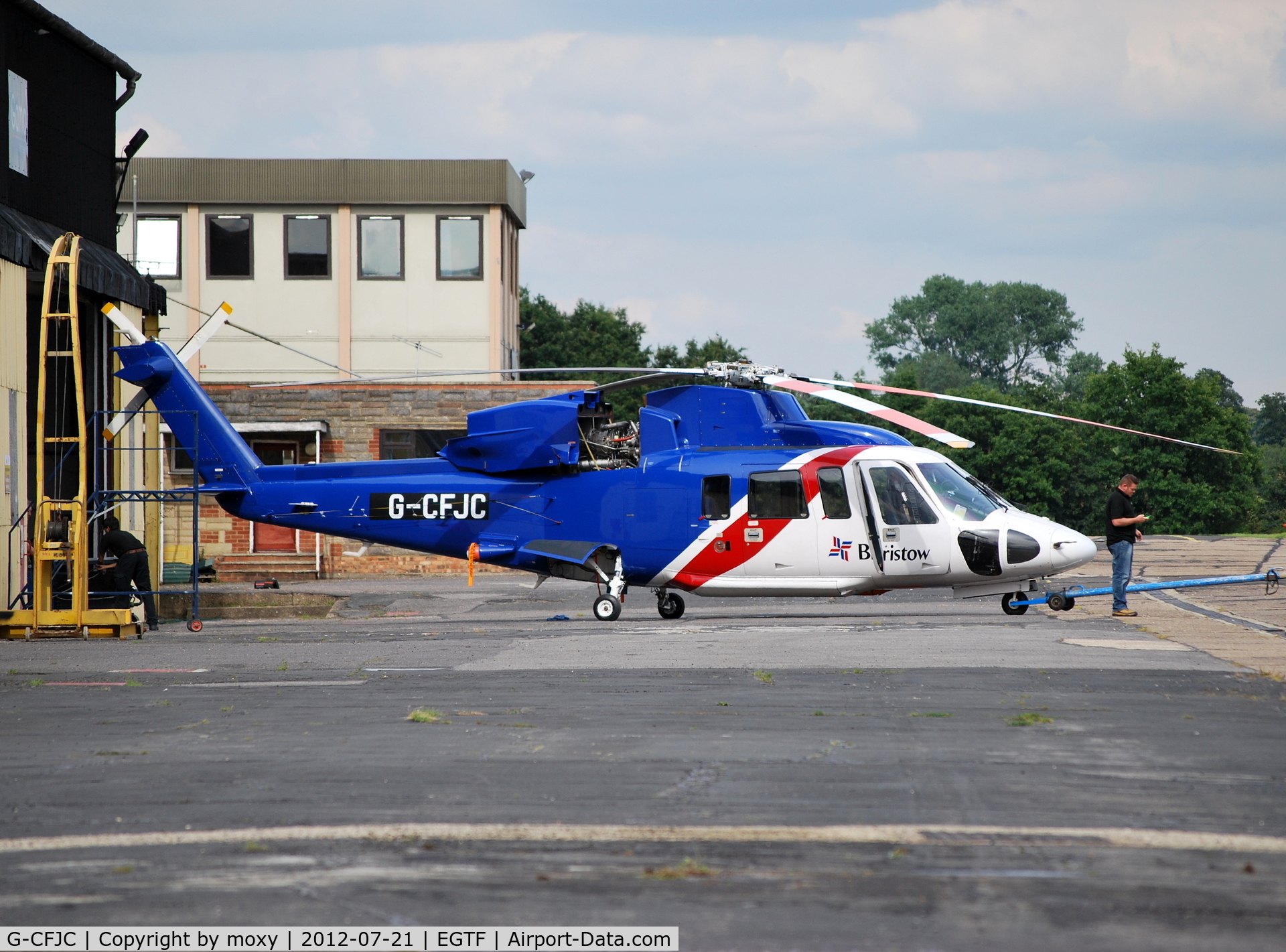 G-CFJC, 2008 Sikorsky S-76C C/N 760708, Sikorsky S-76C at Fairoaks. Ex N415Y