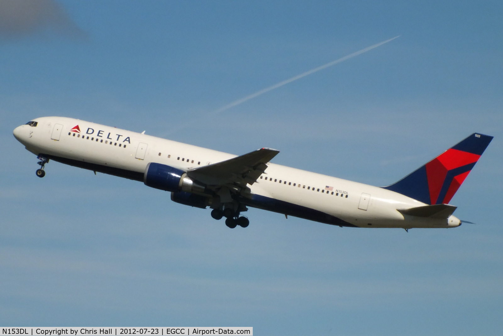 N153DL, 1990 Boeing 767-3P6 C/N 24985, Delta Airlines
