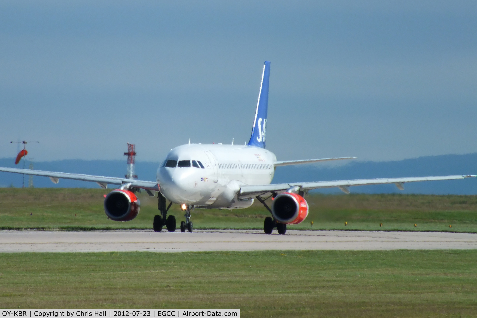 OY-KBR, 2007 Airbus A319-132 C/N 3231, SAS Scandinavian Airlines