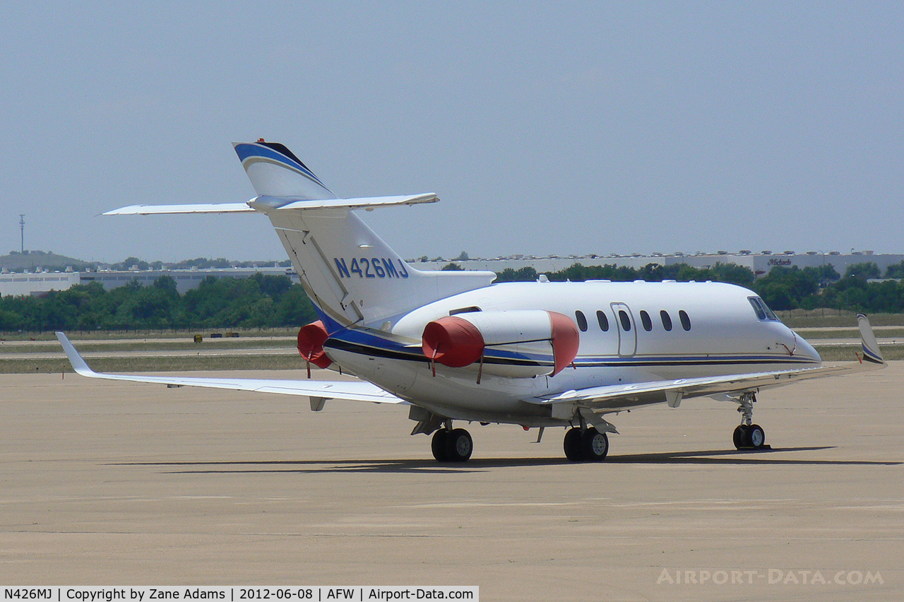 N426MJ, 2006 Raytheon Hawker 850XP C/N 258759, At Alliance Airport - Fort Worth, TX