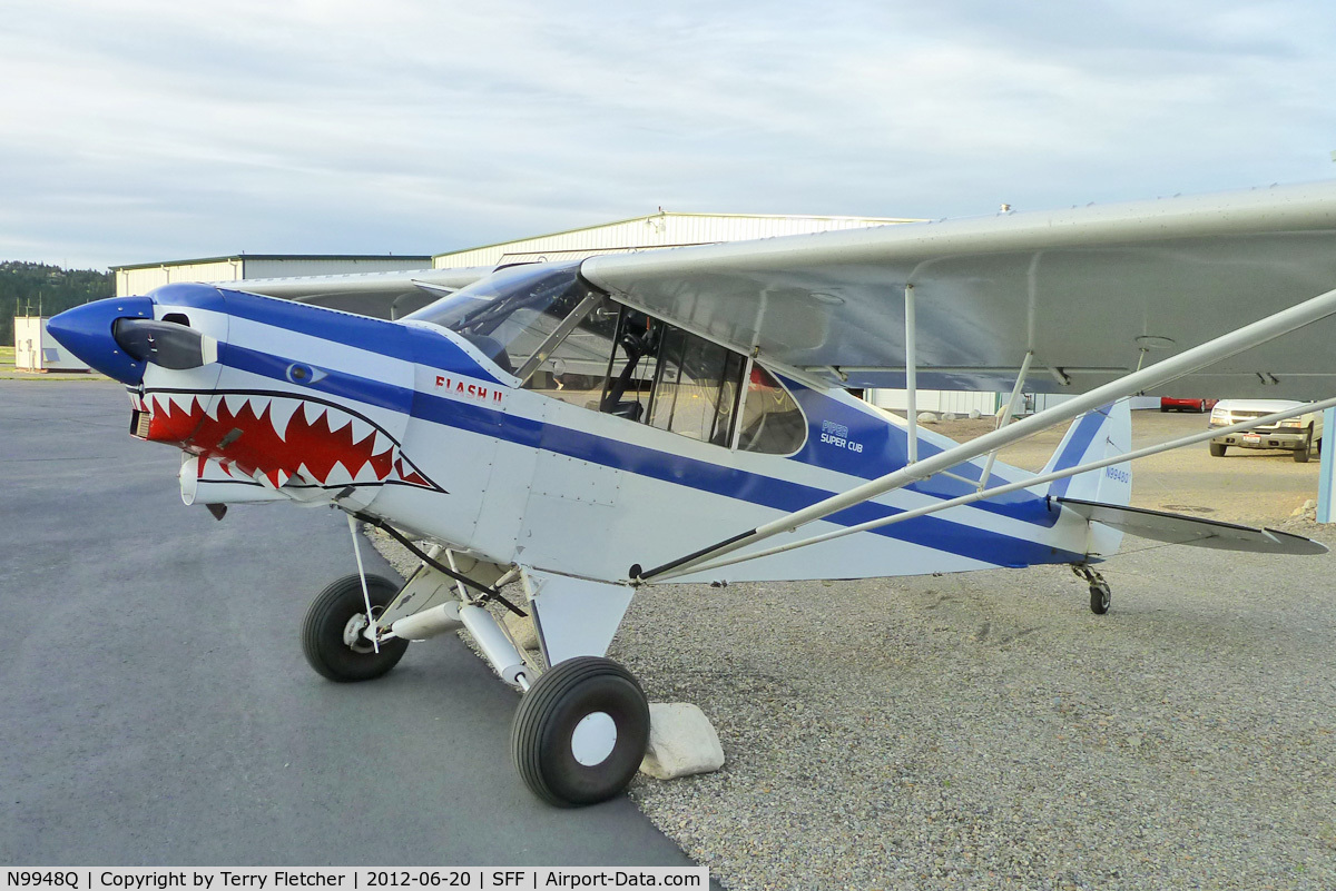 N9948Q, 1954 Piper PA-18-135 Super Cub C/N 18-3557, 1954 Piper PA-18-135, c/n: 18-3557 at Spokane Felts Field