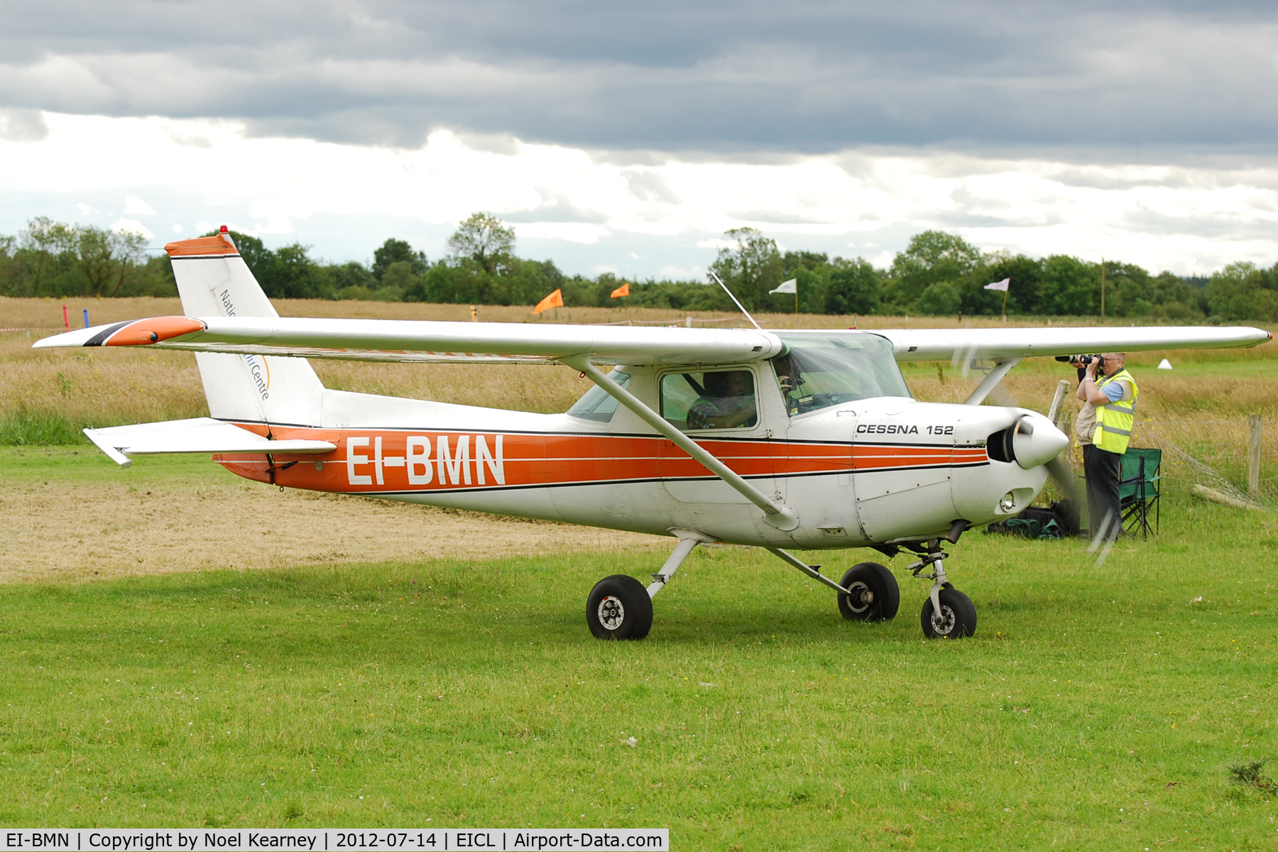 EI-BMN, 1982 Reims F152 II C/N 1912, On display at the Clonbullogue Fly-in July 2012