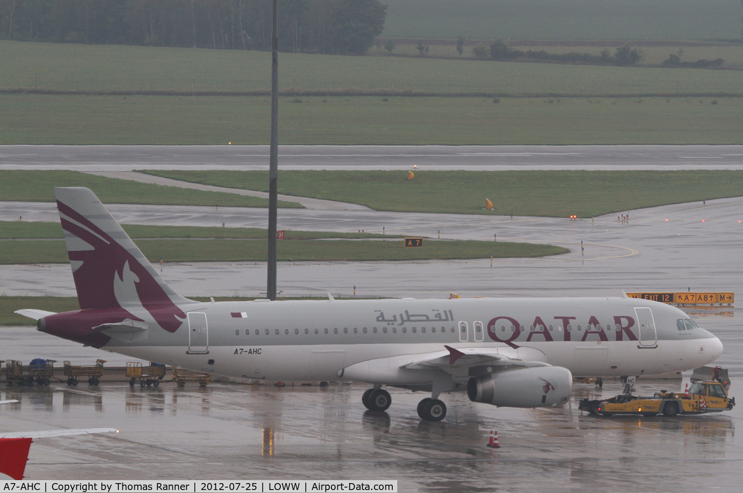 A7-AHC, 2010 Airbus A320-232 C/N 4183, Qatar Airways Arbus A320