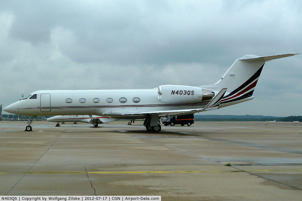 N403QS, 2000 Gulfstream Aerospace G-IV C/N 1403, visitor