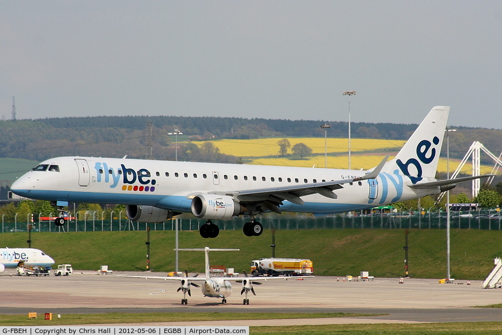 G-FBEH, 2007 Embraer 195LR (ERJ-190-200LR) C/N 19000128, flybe