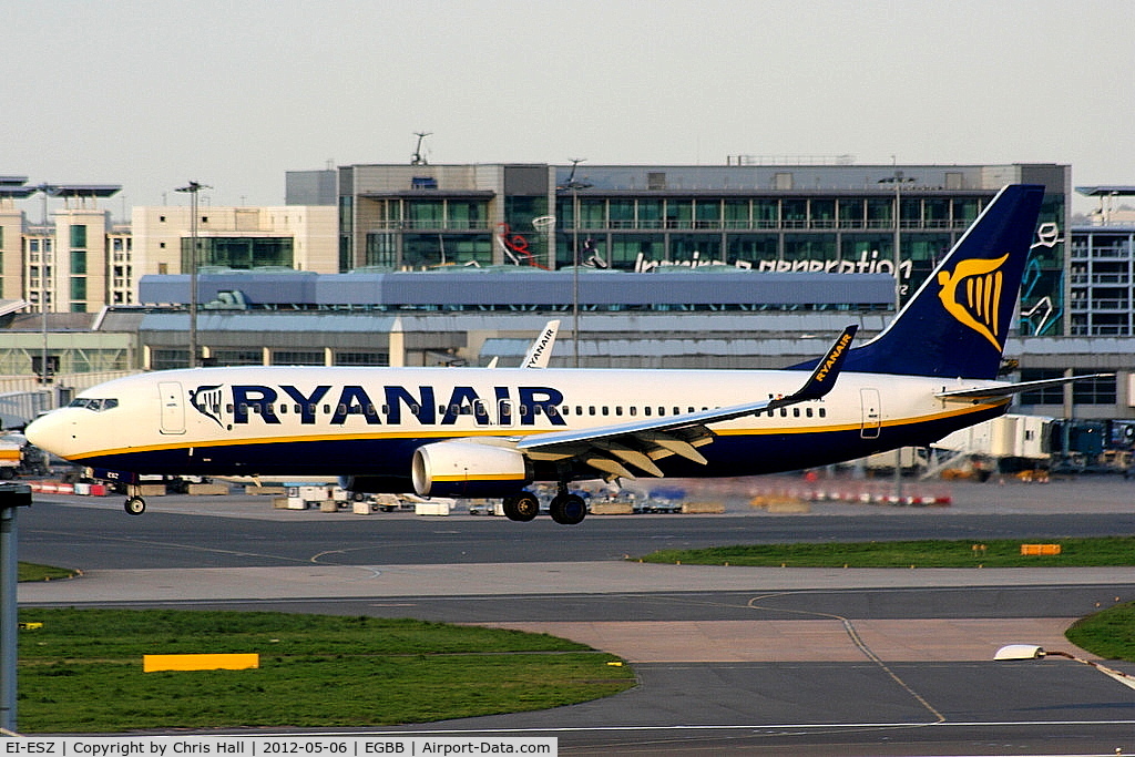 EI-ESZ, 2011 Boeing 737-8AS C/N 34996, Ryanair