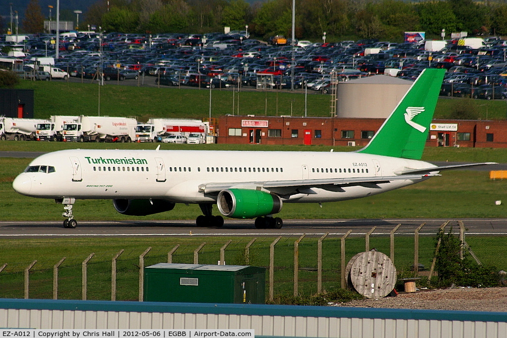 EZ-A012, 1996 Boeing 757-22K C/N 28337, Turkmenistan Airlines