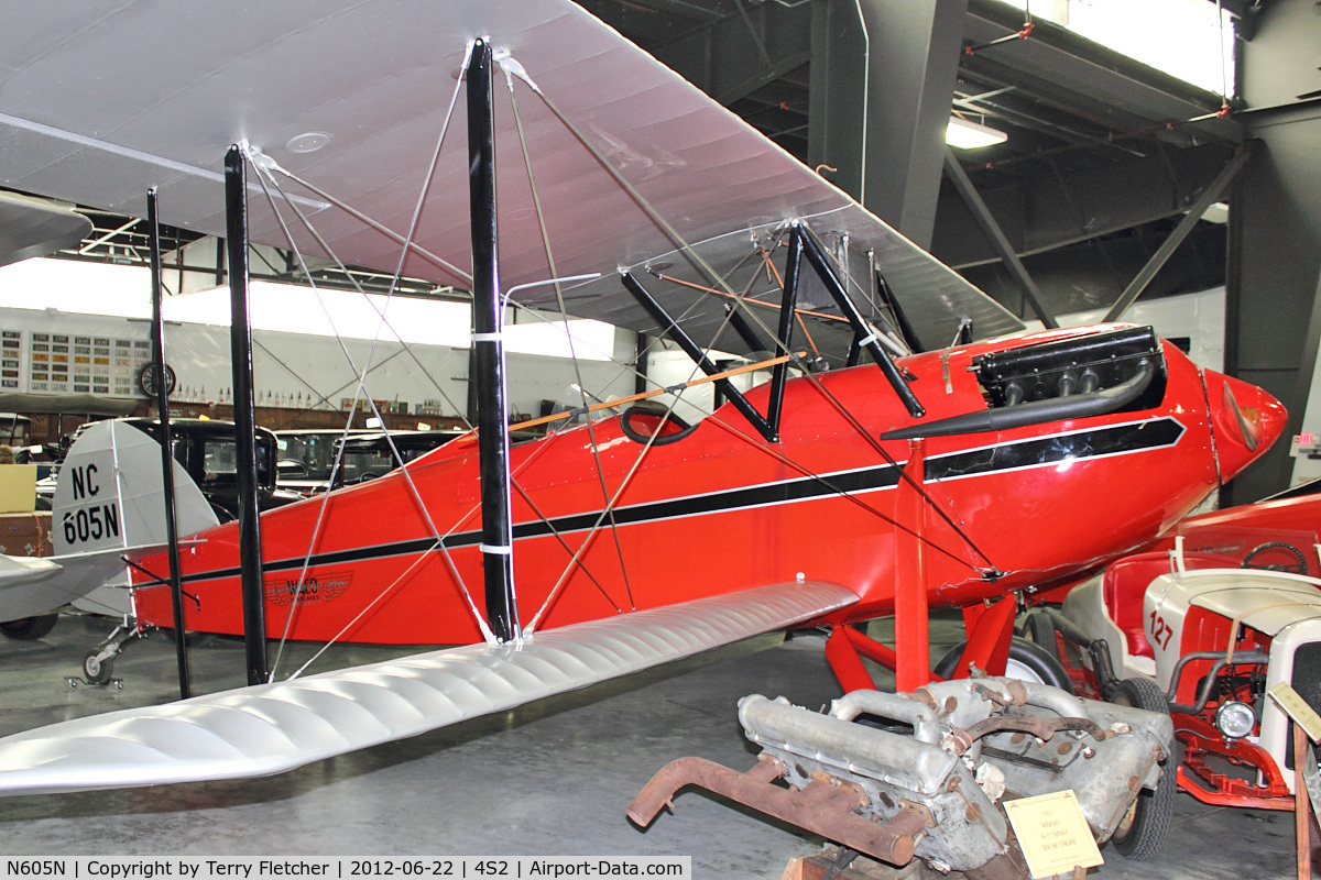 N605N, 1929 Waco DSO C/N 3006, at Western Antique Aeroplane and Automobile Museum at Hood River, Oregon