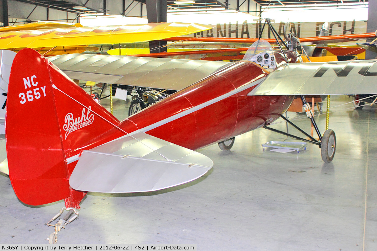 N365Y, 1931 Buhl LA-1 C/N 154, at Western Antique Aeroplane and Automobile Museum at Hood River, Oregon