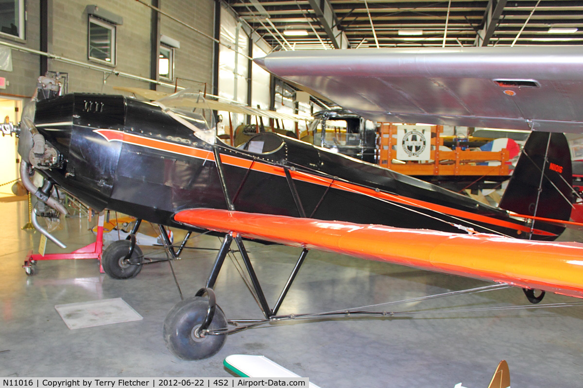 N11016, 1931 Spartan C2-60 C/N J-3, at Western Antique Aeroplane and Automobile Museum at Hood River, Oregon