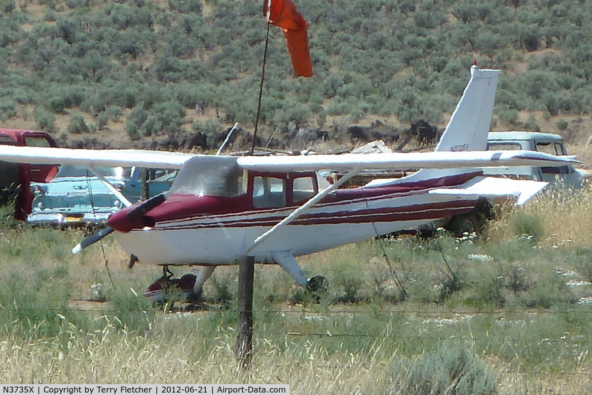 N3735X, 1968 Aero Commander 100-180 Lark Commander C/N 5043, 1968 Aero Commander 100-180, c/n: 5043 on homestead near Kahlotus