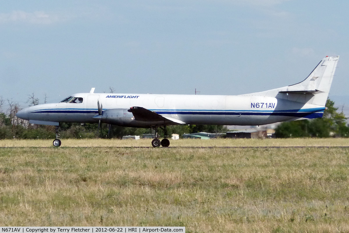 N671AV, 1987 Fairchild SA-227AC Metro III C/N AC671, 1987 Fairchild SA227-AC, c/n: AC671