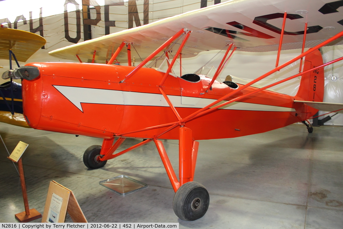 N2816, 1933 Fairchild 22 C7A C/N 1053, At Western Antique Aeroplane & Automobile Museum in Hood River , Oregon