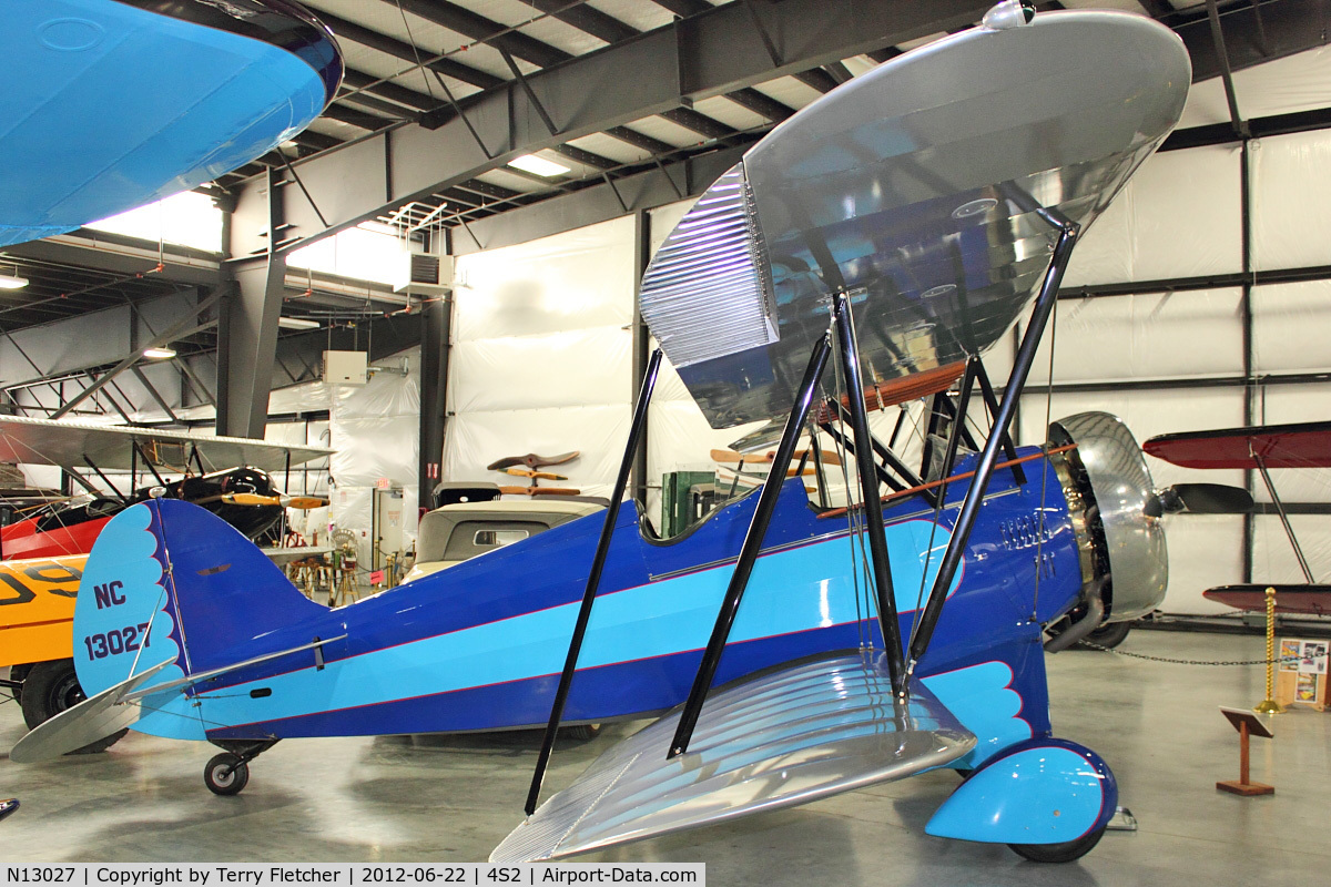 N13027, 1932 Waco UBF C/N 3660, A recent donation to the Western Antique Aeroplane & Automobile Museum in Hood River , Oregon
