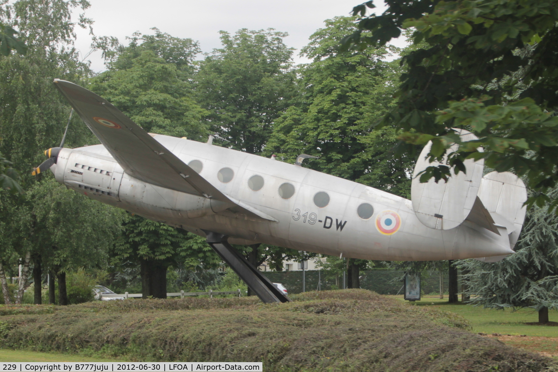 229, Dassault MD-312 Flamant C/N 229, at Avord AirBase
