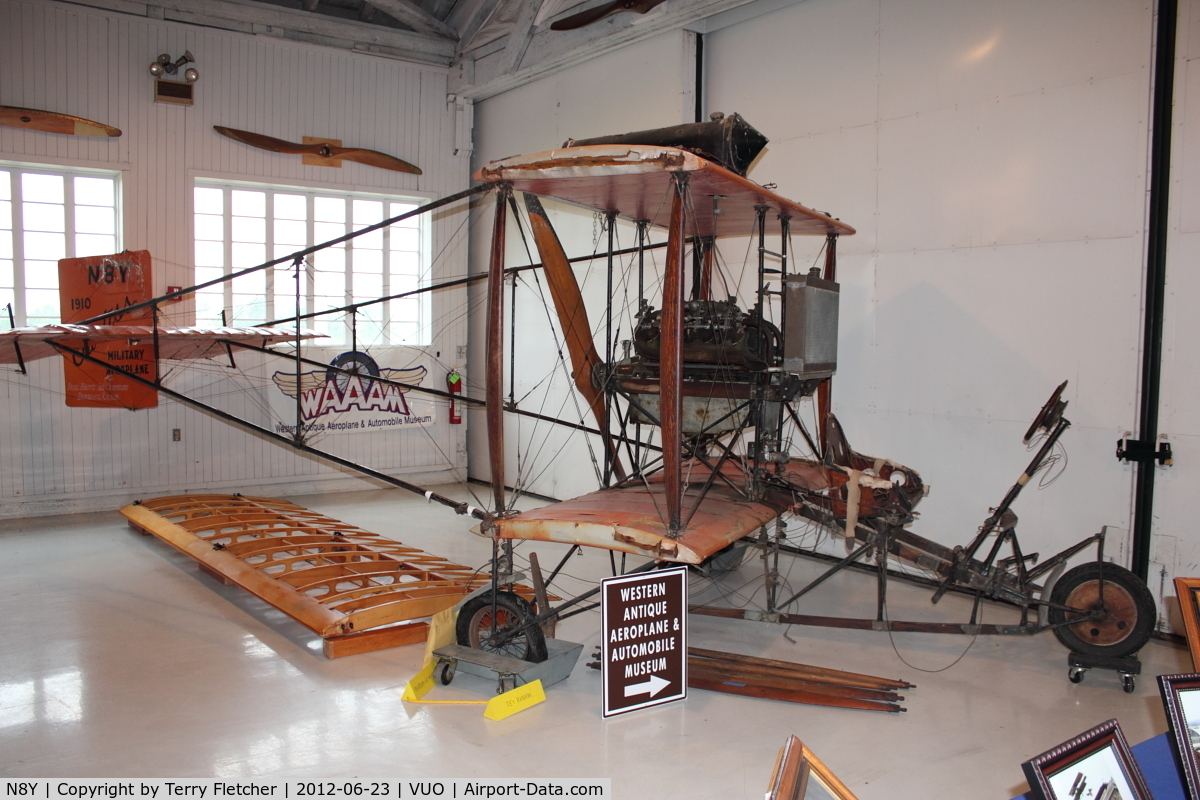 N8Y, 1934 Curtiss 1912 Pusher C/N 101, At Pearson Airport Museum , Vancouver , WA , USA