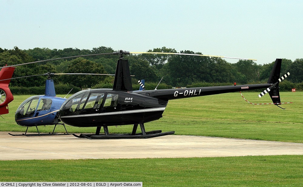 G-OHLI, 2005 Robinson R44 Clipper II C/N 10832, Originally and currently with, Trading as, NCS Partnership since September 2005.