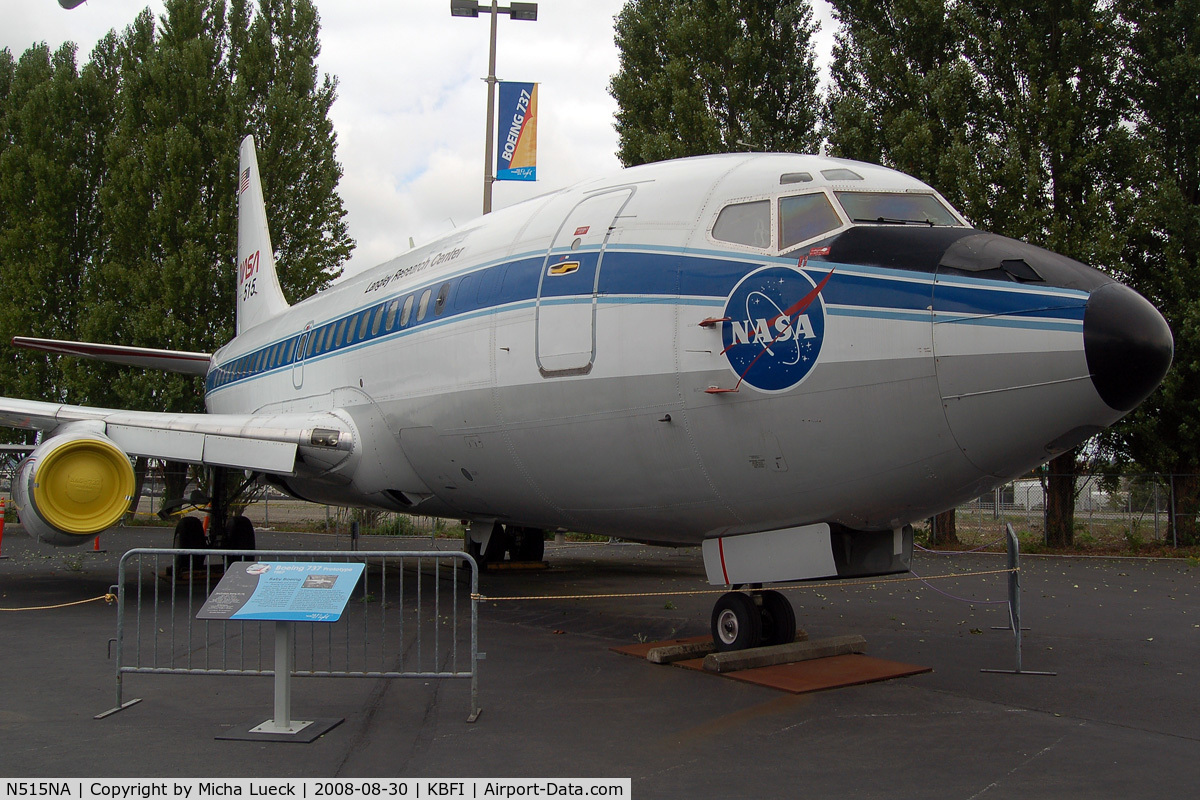 N515NA, 1968 Boeing 737-130 C/N 19437, At the Museum of Flight, Seattle