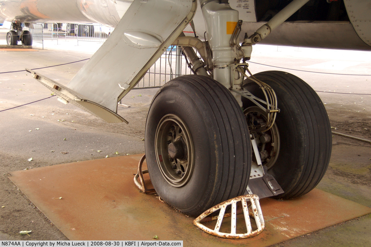 N874AA, 1978 Boeing 727-223 C/N 21386, At the Museum of Flight, Seattle