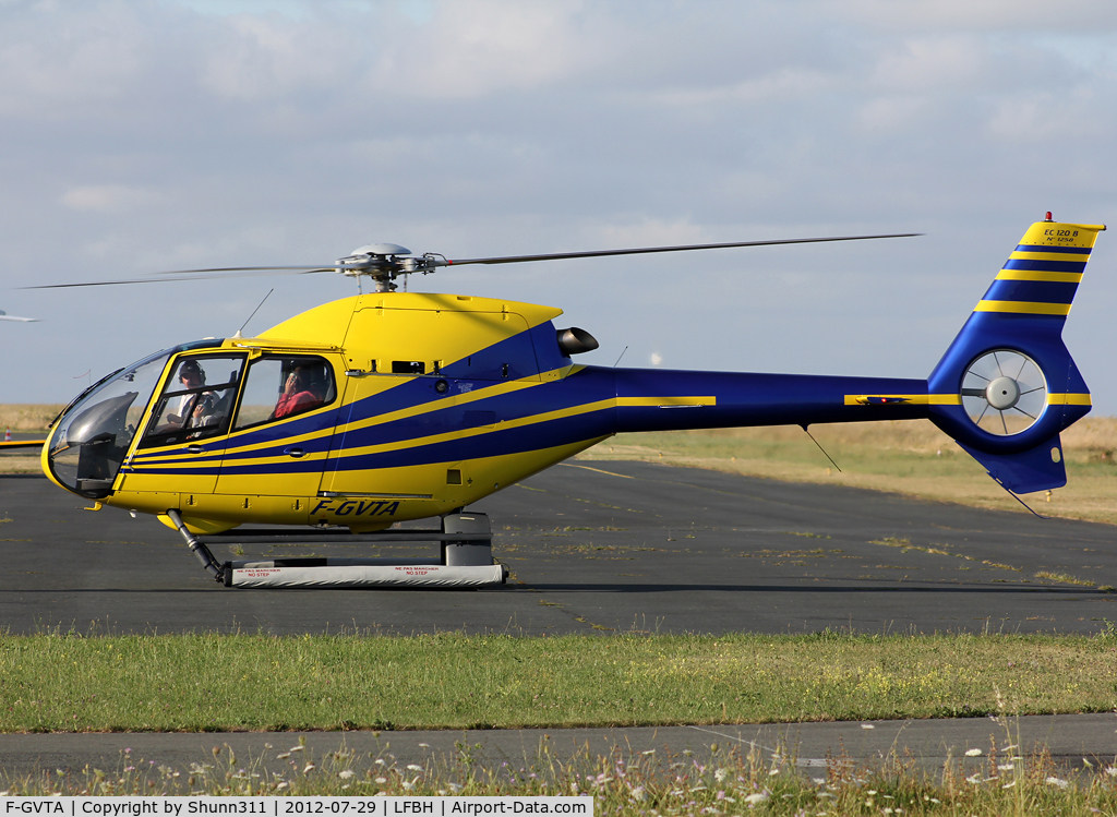F-GVTA, Eurocopter EC-120B Colibri C/N 1258, Waiting for a new first flight over Ré Island...