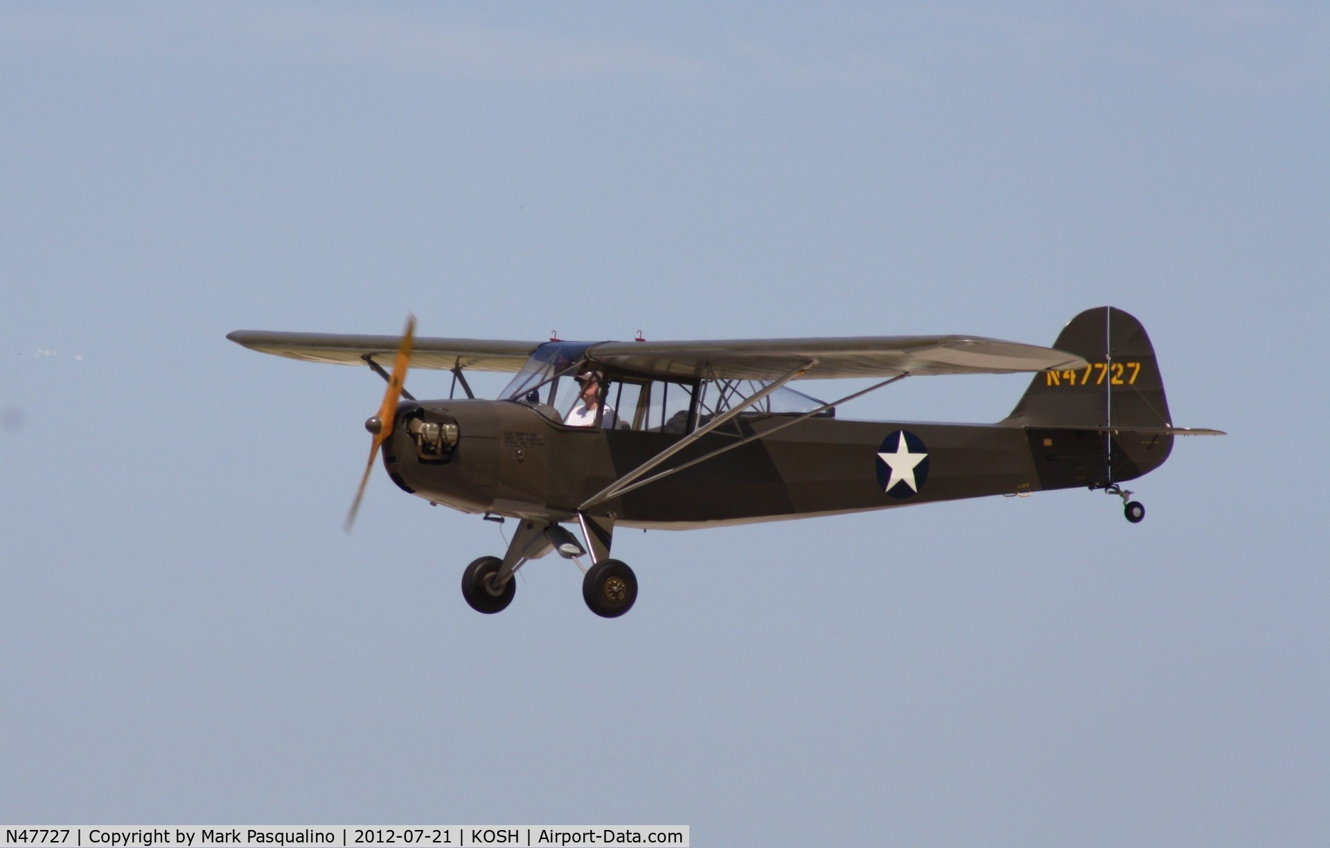 N47727, 1943 Taylorcraft DCO-65 C/N 4776, Taylorcraft L-2