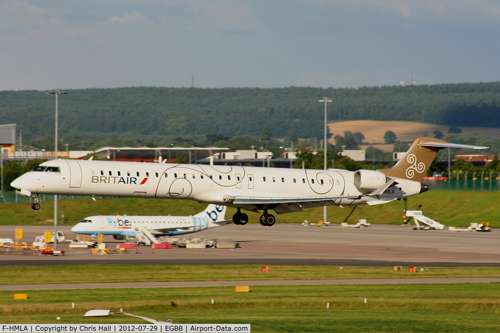 F-HMLA, 2010 Bombardier CRJ-1000EL NG (CL-600-2E25) C/N 19004, Brit Air