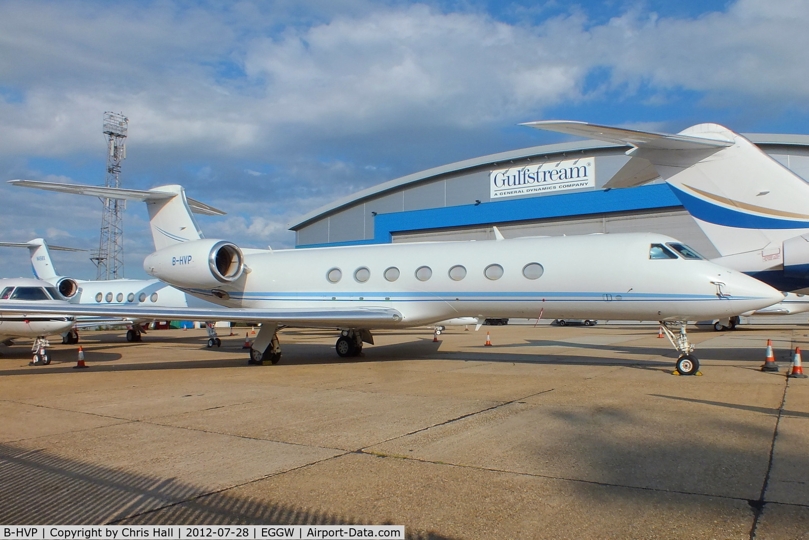 B-HVP, 2008 Gulfstream Aerospace GV-SP (G550) C/N 5216, Jet Aviation Business Jets AG