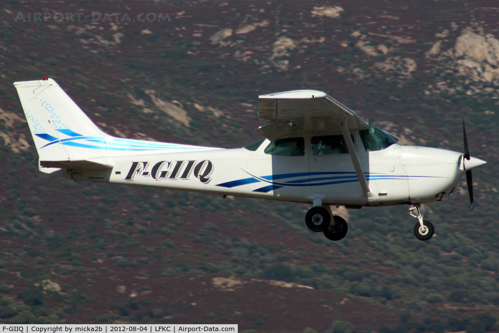 F-GIIQ, Reims F172M Skyhawk C/N 66422, Landing in 18 after local flight