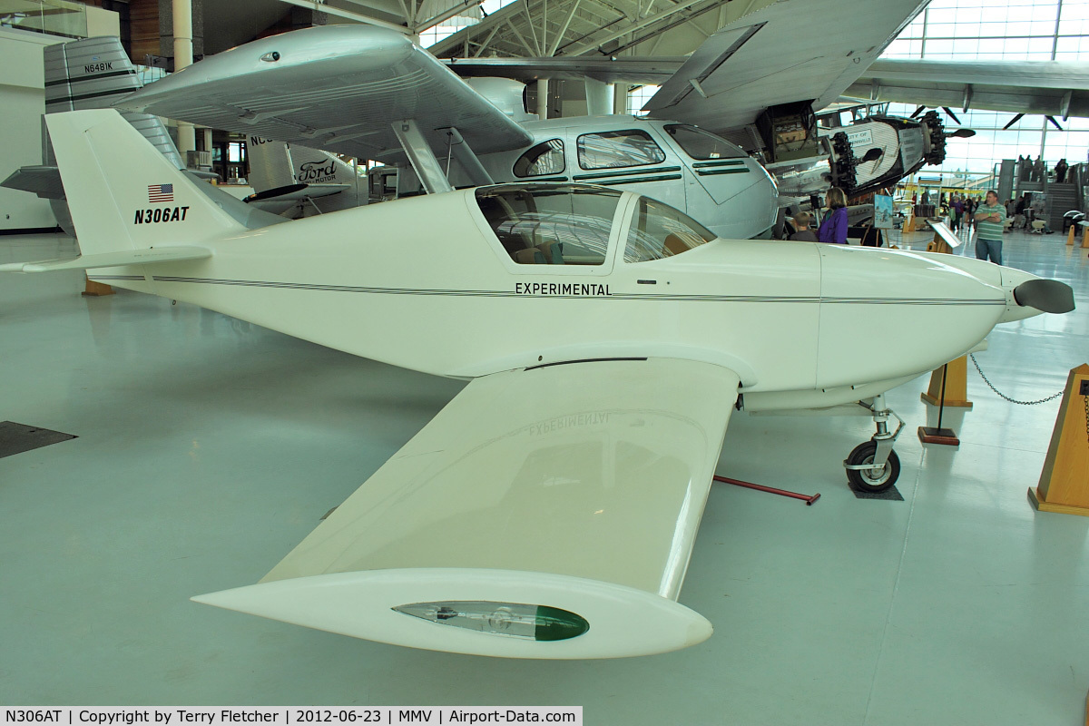 N306AT, Stoddard-Hamilton Glasair SHA C/N 306, At Evergreen Air & Space Museum