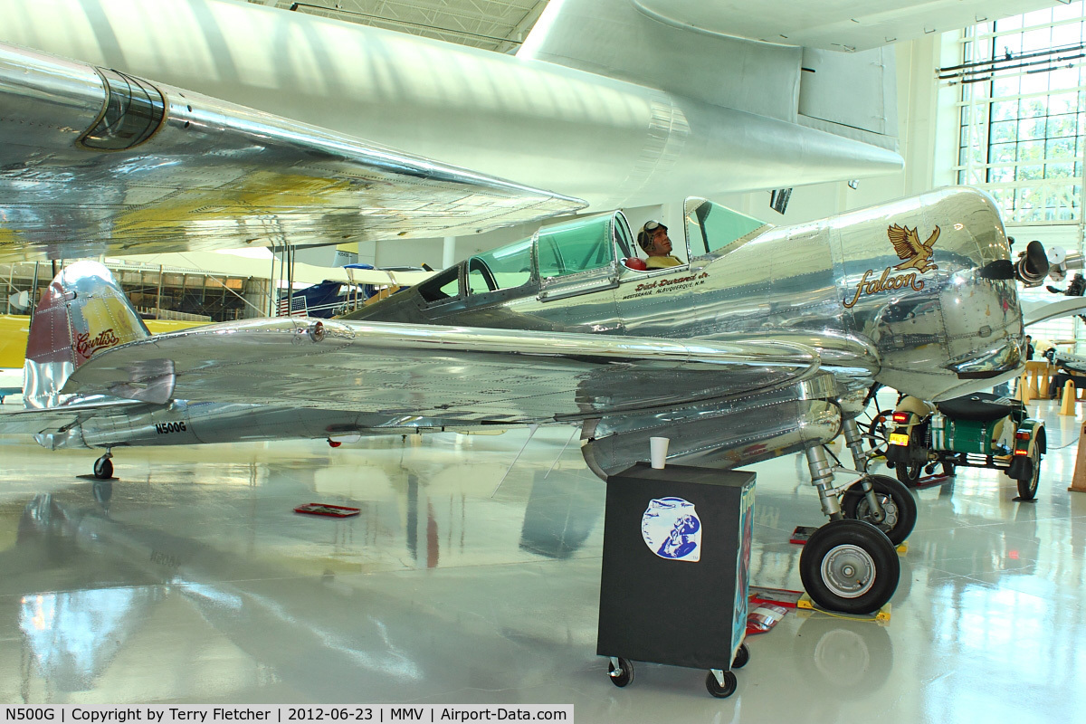 N500G, 1938 Curtiss-Wright A22 C/N A22-1, At Evergreen Air & Space Museum