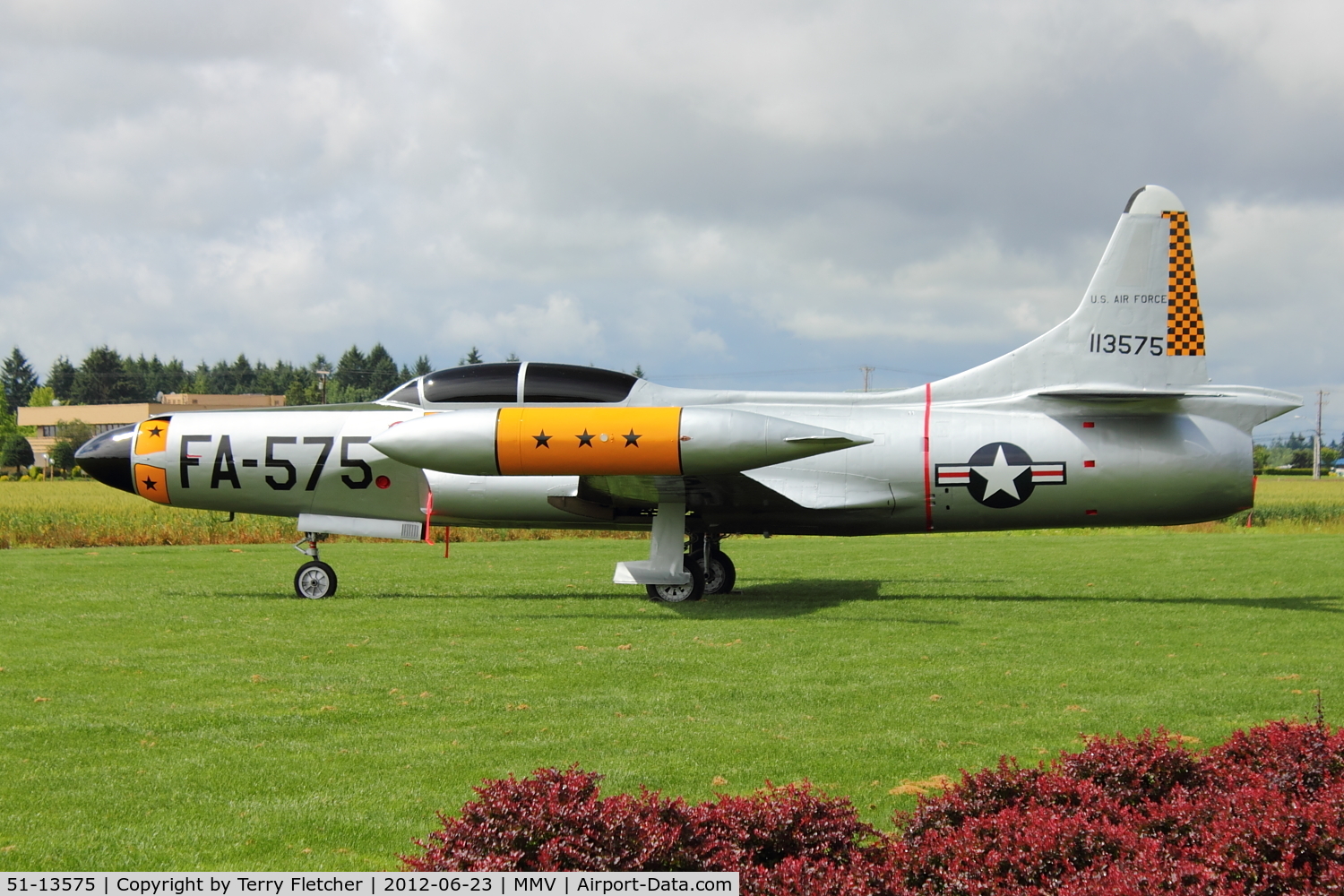 51-13575, 1952 Lockheed F-94C-1-LO Starfire C/N 880-8359, At Evergreen Air & Space Museum