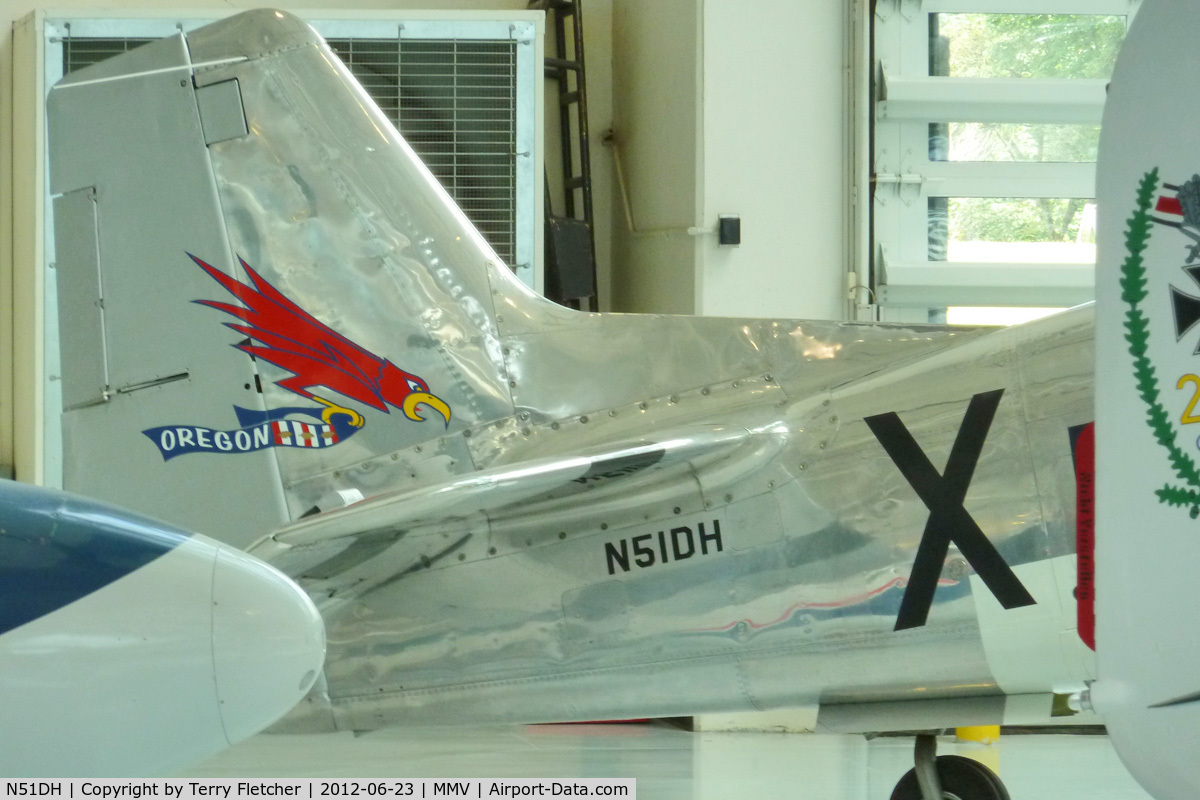 N51DH, 1944 North American P-51D Mustang C/N 122-31302, At Evergreen Air & Space Museum