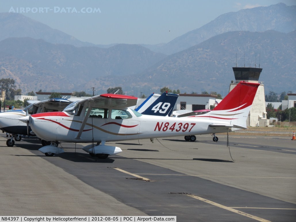 N84397, 1969 Cessna 172K Skyhawk C/N 17258459, Parked in transient parking