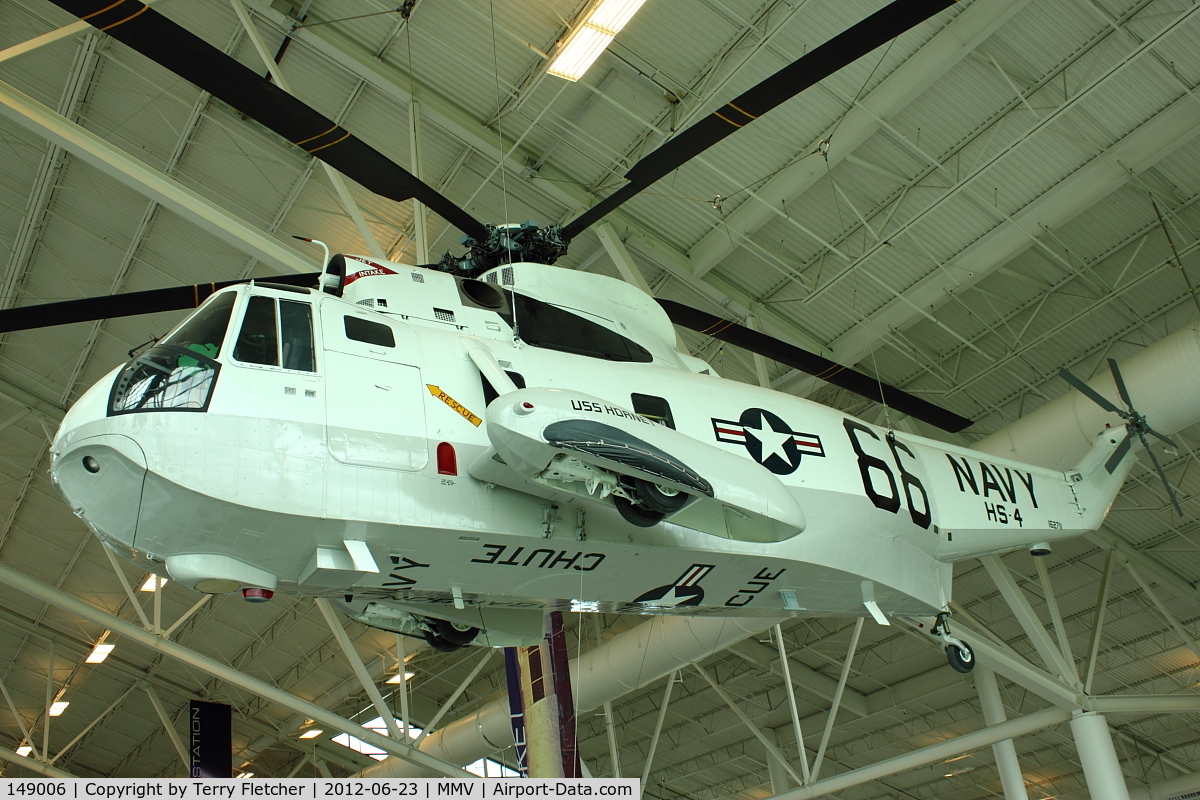 149006, 1962 Sikorsky SH-3H Sea King C/N 61080, At Evergreen Air and Space Museum