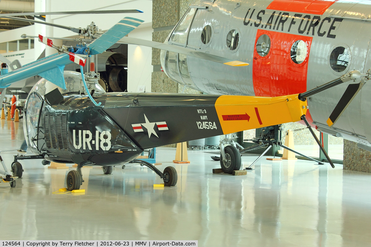 124564, 1950 Bell HTL-3 C/N 168, At Evergreen Air and Space Museum