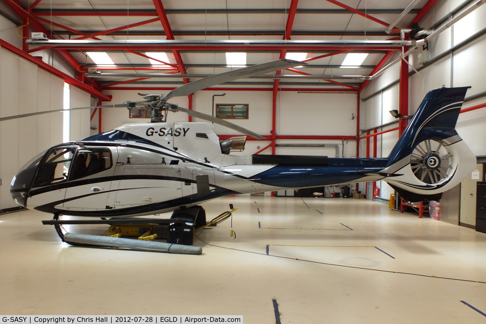 G-SASY, 2009 Eurocopter EC-130B-4 (AS-350B-4) C/N 4760, privately owned