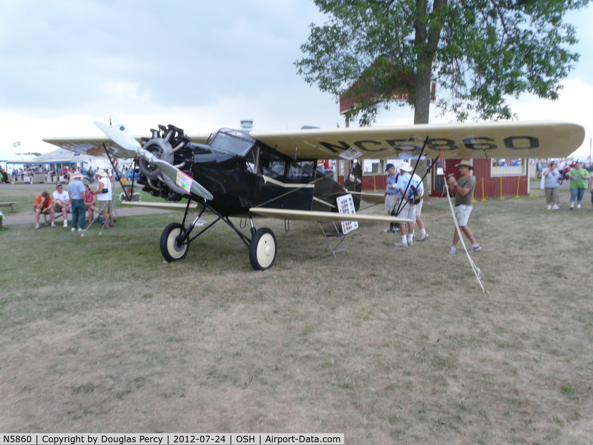 N5860, 1928 Buhl CA-3C C/N 28, Buhl N5860 at AirVenture 2012