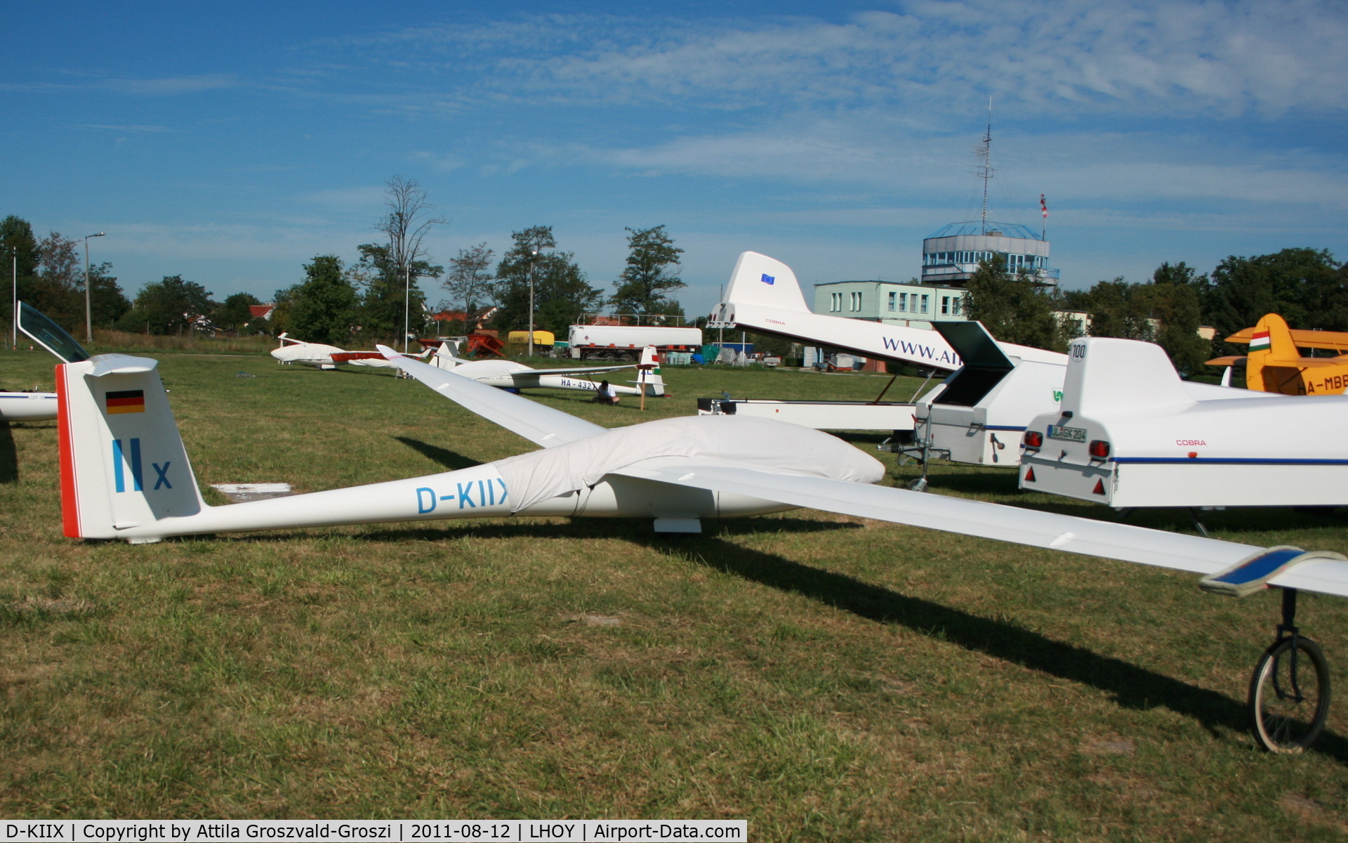 D-KIIX, Schempp-Hirth Ventus cT C/N 66/286, Ocseny Airport, Hungary LHOY - 21st Gemenc Cup and 56 Hungarian National Gliding Championships