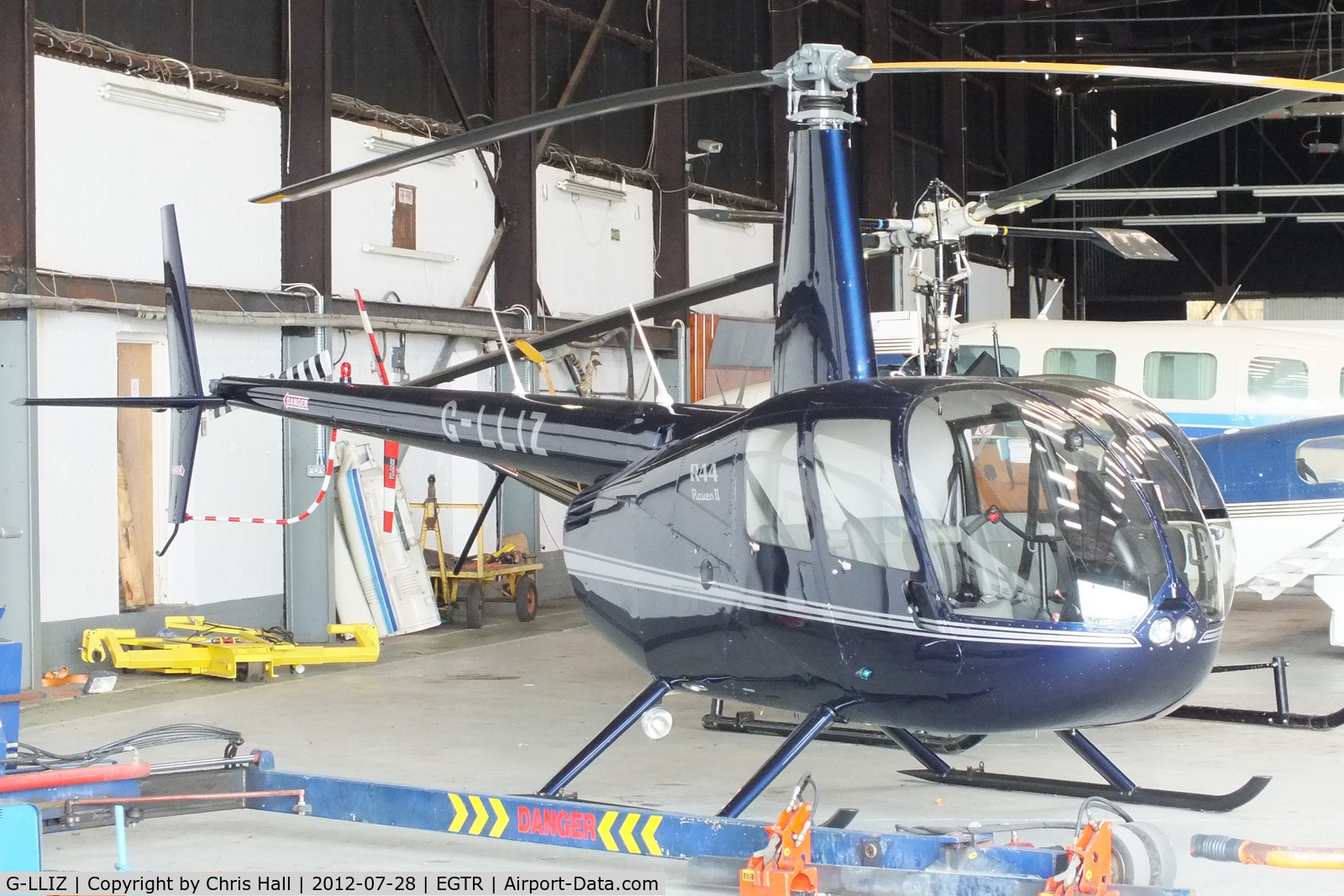 G-LLIZ, 2008 Robinson R44 Raven II C/N 12140, privately owned