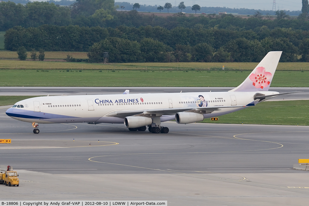 B-18806, 2001 Airbus A340-313 C/N 433, China Airlines A340-300