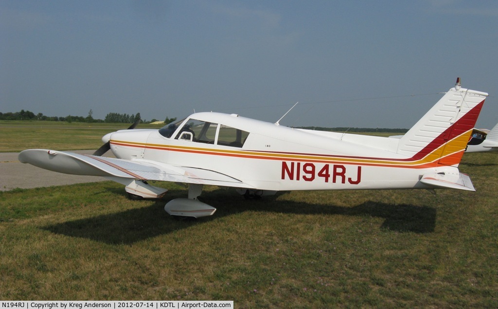 N194RJ, 1966 Piper PA-28-180 Cherokee C/N 28-2760, 2012 Detroit Lakes Water Carnival Fly-in