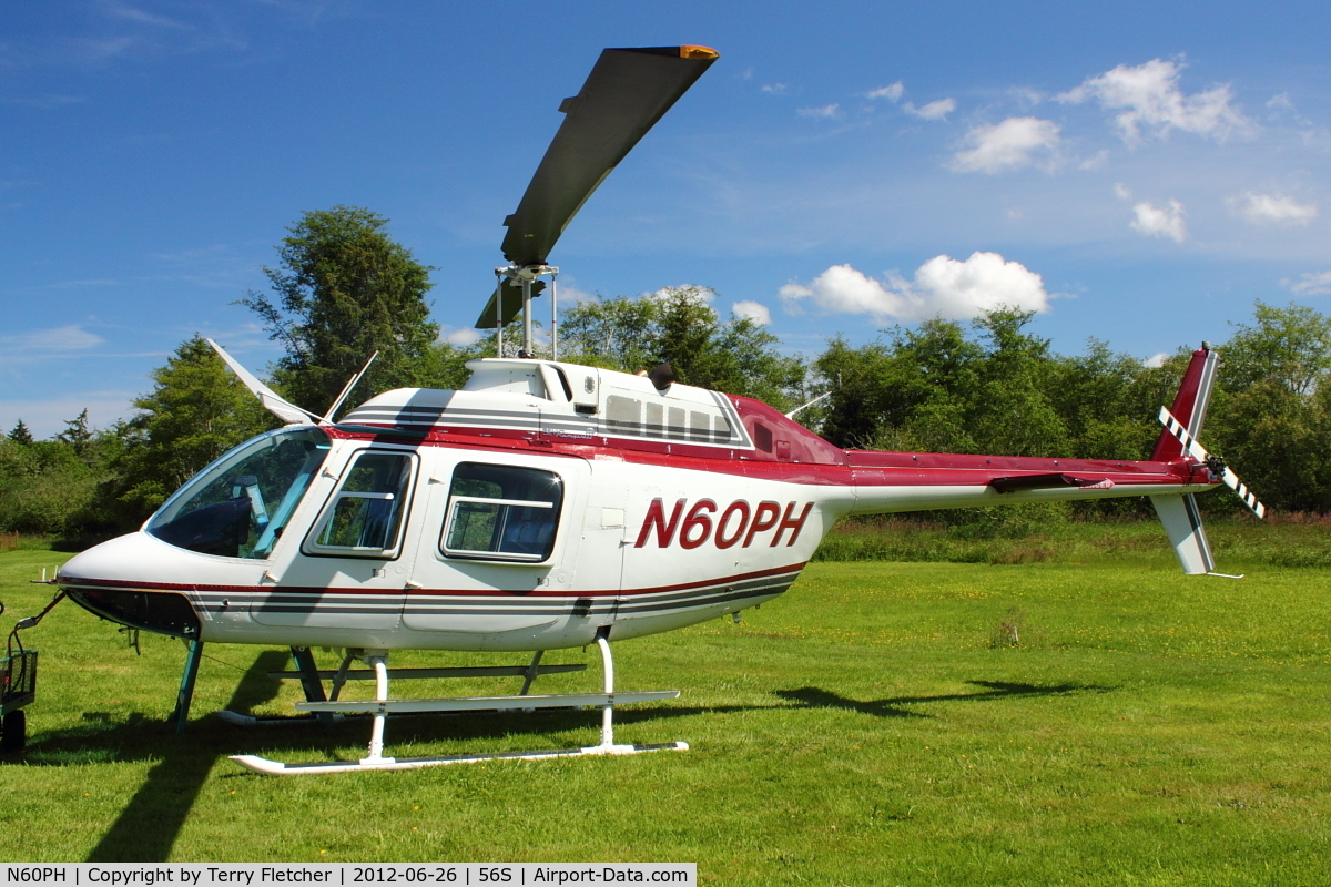 N60PH, 1969 Bell 206B C/N 304, 1969 Bell 206B, c/n: 304
