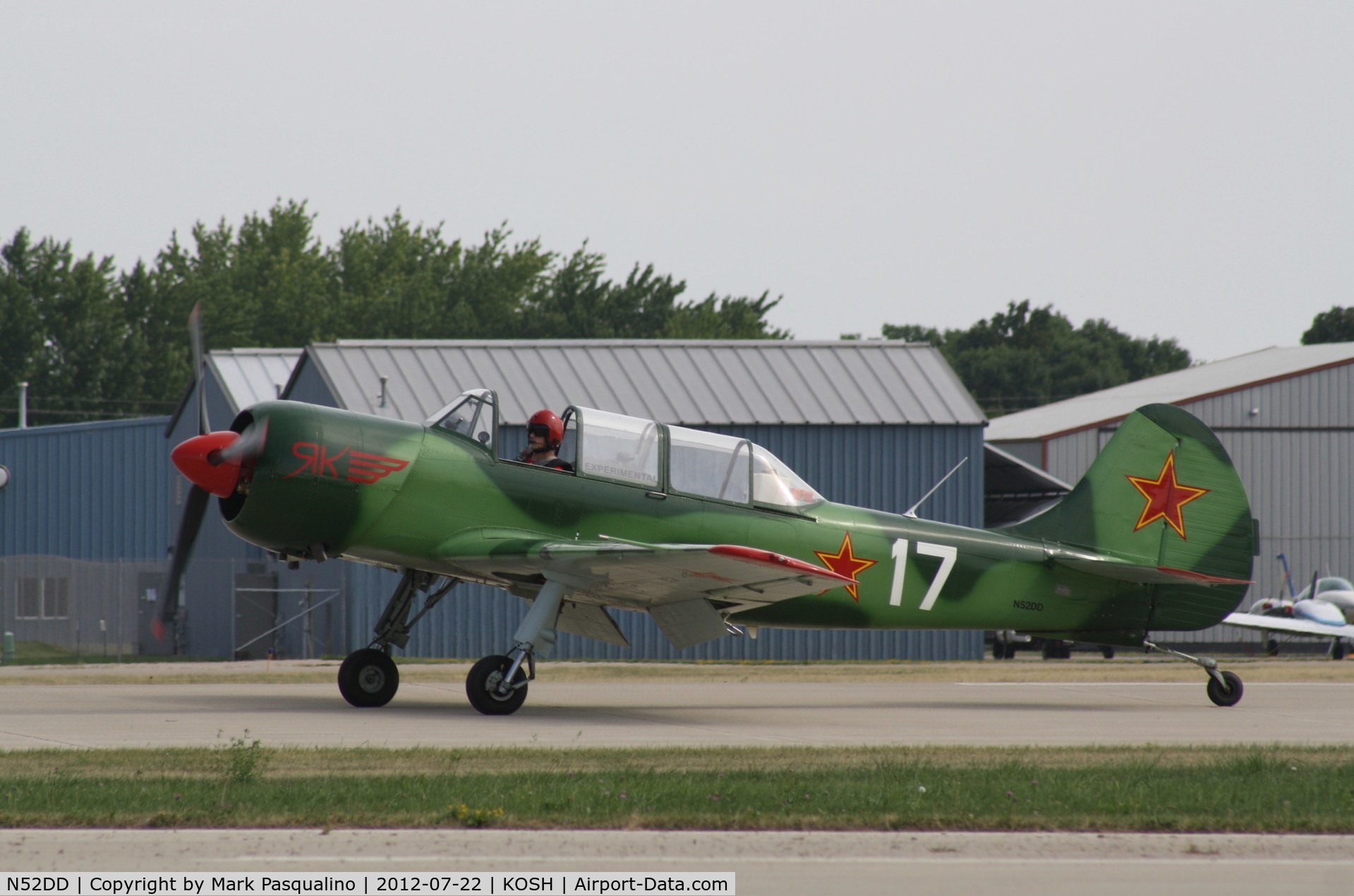 N52DD, 2002 Yakovlev (Aerostar) Yak-52TW C/N 0212404, YAK-52TW