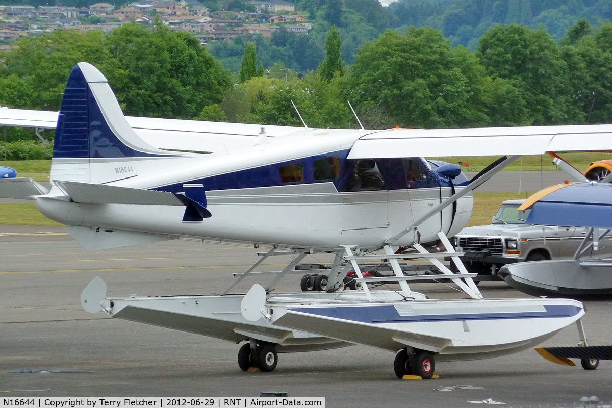 N16644, 1951 De Havilland Canada U-6A Beaver C/N 231, 1951 Dehavilland DHC-2 MK. I(L20A), c/n: 231 ex Serial 51-16480